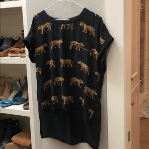 Tiger Blouse - size small.